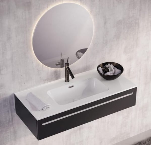Lavabo encastrado Mia 81x18x46 cm - Imagen 2