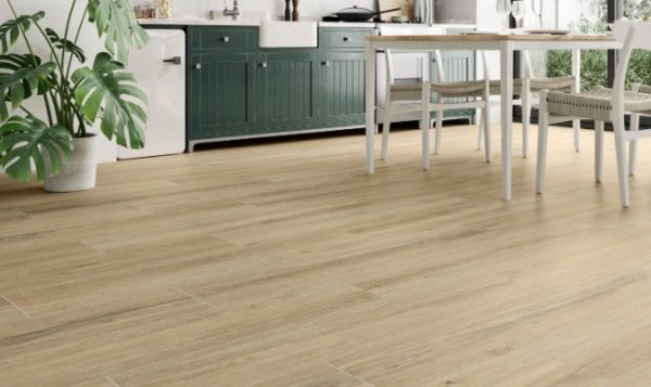 Suelo porcelánico Underwood efecto madera beige 23x120 cm C1  (1,38m²) - Imagen 2