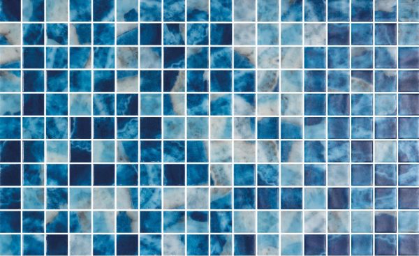 Gresite Nairobi brillante 46.7x31.1 cm azul  (2,03m²)