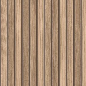 Papel pintado vinilo aplicación cola en pared Trampantojo Palillería marrón SUPERFRESCO EASY 52cmx10.05m limpìeza con paño húmedo apto para cocinas o baños