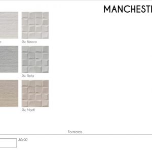 Azulejo New Manchester efecto cemento marfil 30x90 cm  (1,35m²)