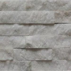 Revestimiento de piedra natural PETRA blanca 15x40 cm  (0,48m²)