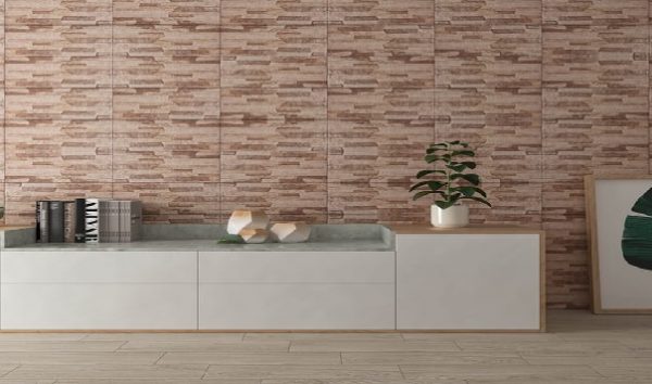 Azulejo no puede ser usado dentro o alrededor de la piscina Arizona efecto piedra marrón 25x50 cm  (1,63m²) - Imagen 2