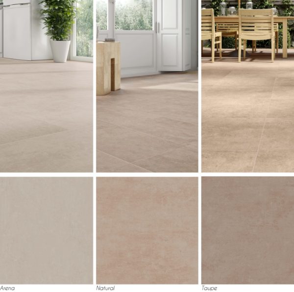 Suelo porcelánico Martins efecto cemento marengo 30x60 cm C3 (1,08m²) - Imagen 2