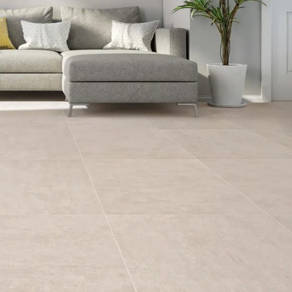 Suelo porcelánico Martins efecto cemento arena 75x75 cm C1   (1,69m²) - Imagen 2