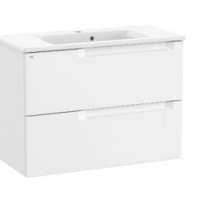 MUEBLE DE BAÑO CON LAVABO ROCA BORNEO BLANCO 80.5X46CM