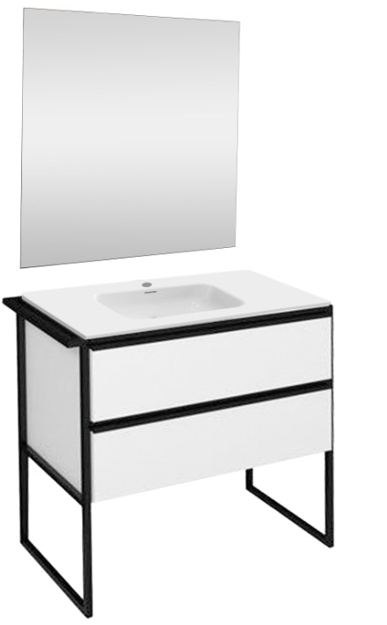 MUEBLE DE BAÑO MALVA BLANCO