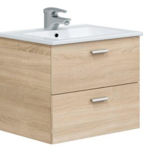 MUEBLE DE BAÑO ECO ROBLE CON CAJONES