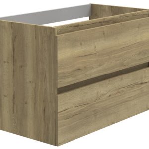 MUEBLE DE BAÑO MAYA ROBLE 100X45CM 2 CAJONES