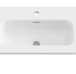 LAVABO DE ENCIMERA 81X39CM BLANCO