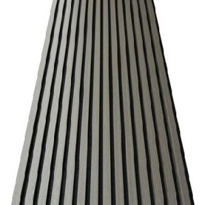 REVESTIMIENTO DE LISTONES MELAMINA GRIS 250X60X1.8 CM  (1,5m²)