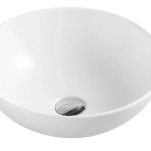 LAVABO SOBREPONER BOL 36CM BLANCO MATE