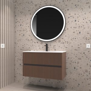 MUEBLE DE BAÑO NOVA GEO NOGAL ALISTONADO
