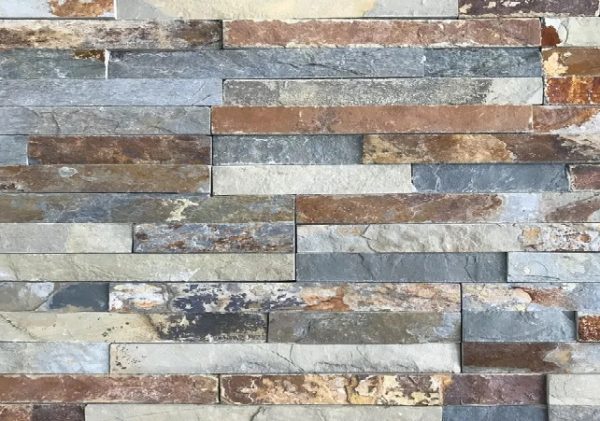 Revestimiento de piedra natural PETRA MULTICOLOR 15x40 cm  (0,48m²)