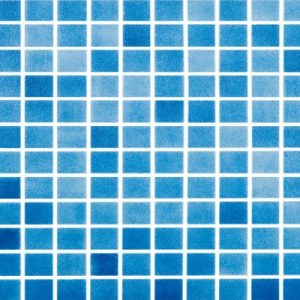 Gresite Malla Aqua brillante 31.5x0.4 cm azul   (2m²)