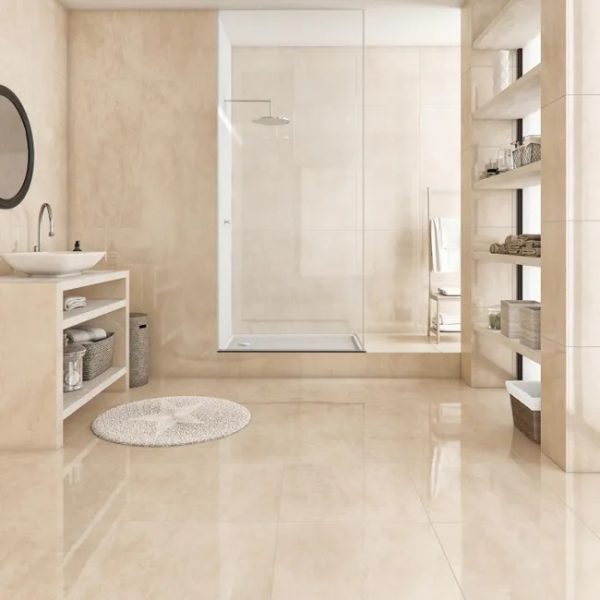 Suelo porcelánico Marmi efecto mármol beige 60x120 cm C1  (1,44m²) - Imagen 2