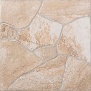 Suelo porcelánico Tamarindo efecto piedra terra 45x45 cm C3  (1,22m²)