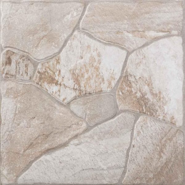 Suelo porcelánico Tamarindo efecto piedra natural 45x45 cm C3  (1,22m²)