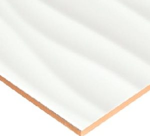 Azulejo cerámico Frosty efecto relieve blanco brillo 3d organic 30x60 cm (1,26m²)
