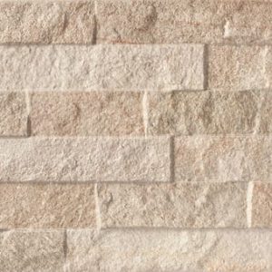 Azulejo porcelánico Ribera efecto piedra beige 31x56 cm  (1,21m²)