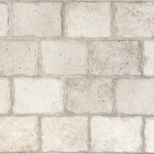 Suelo/Azulejo porcelánico Borgogna efecto empedrado gris 44x66 cm  (1,04m²)