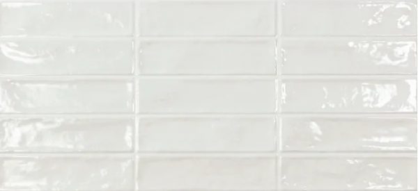 Azulejo cerámico Moha Bricks efecto zellige white 31.6x60 cm  (1,52m²)