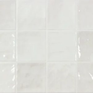 Azulejo cerámico Moha Square efecto zellige white 31.6x60 cm (1,52m²)