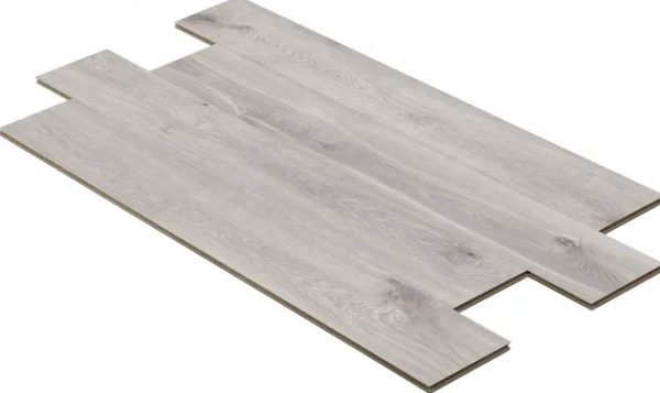 Suelo laminado forte 8mm Finlay efecto madera gris AC4 GR116  (2,22m²) - Imagen 2