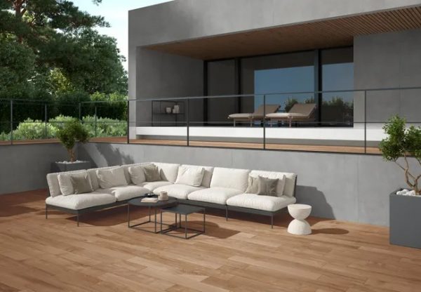 Suelo porcelánico Chestwood efecto madera natural 20x120 cm C3   (1,2m²) - Imagen 2
