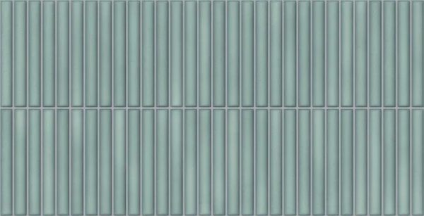 Azulejo porcelánico Deco Lingot efecto relieve aqua 32x62.5cm   (1m²)