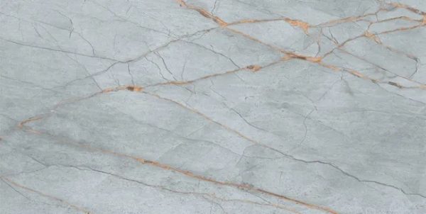 Suelo/Azulejo porcelánico Blue Roma efecto mármol cielo 60x120 cm C1 GRESPANIA (1,44m²)