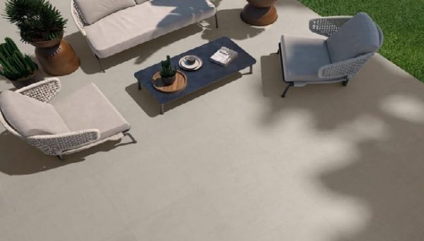 Suelo porcelánico Norton efecto piedra crema 60x60 cm C3  (1,44m²) - Imagen 2