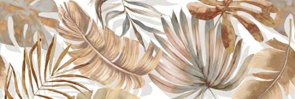 AZULEJO PASTA BLANCA 30X90CM FLORAL CALIDO A  (1,35m²)