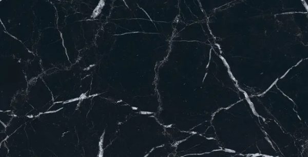 Azulejo porcelánico Verona efecto mármol negro 32x62.5 cm  (1m²)