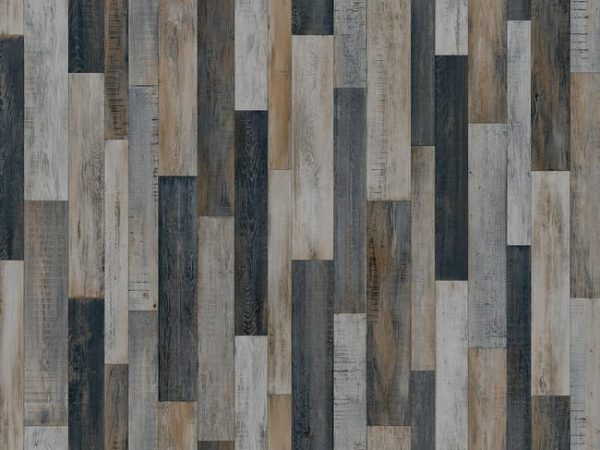 Suelo vinílico rollo Boho cuban madera roble gris 2m ancho Pedido mín. 6m2