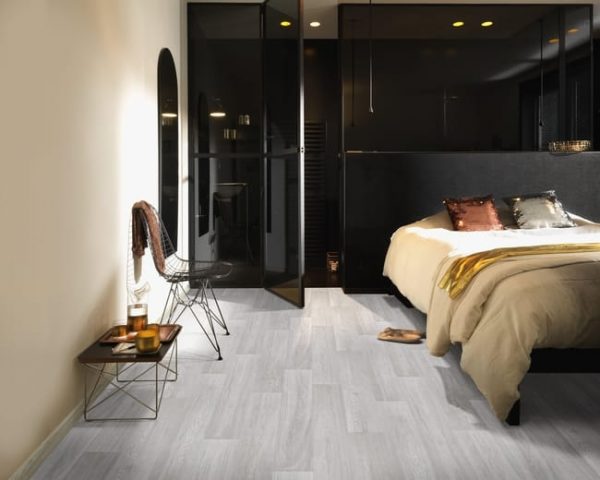 Suelo vinílico rollo Texstyle Pure madera gris oak ancho 2m Pedido mín. 6m2 - Imagen 2